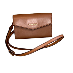 Michael Kors Tan Wristlet Clutch